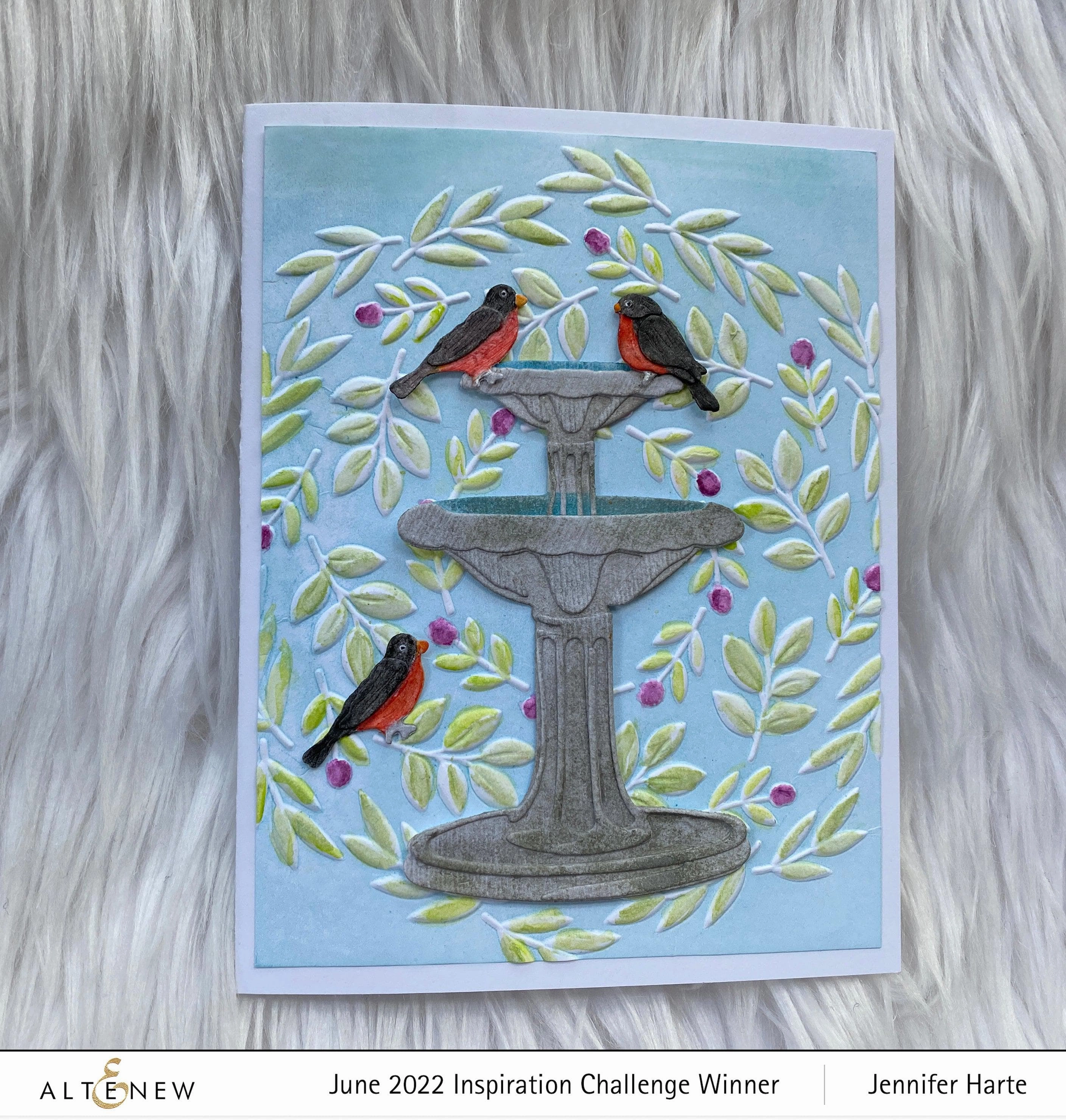 Bird Bath Layering Die Set antislip deluxe