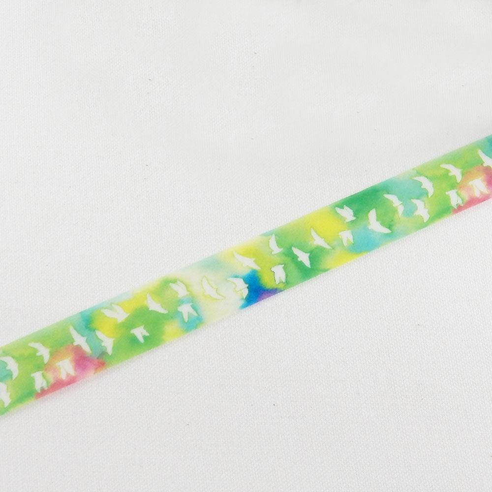 Bird Washi Tape Space Craft round shockproof