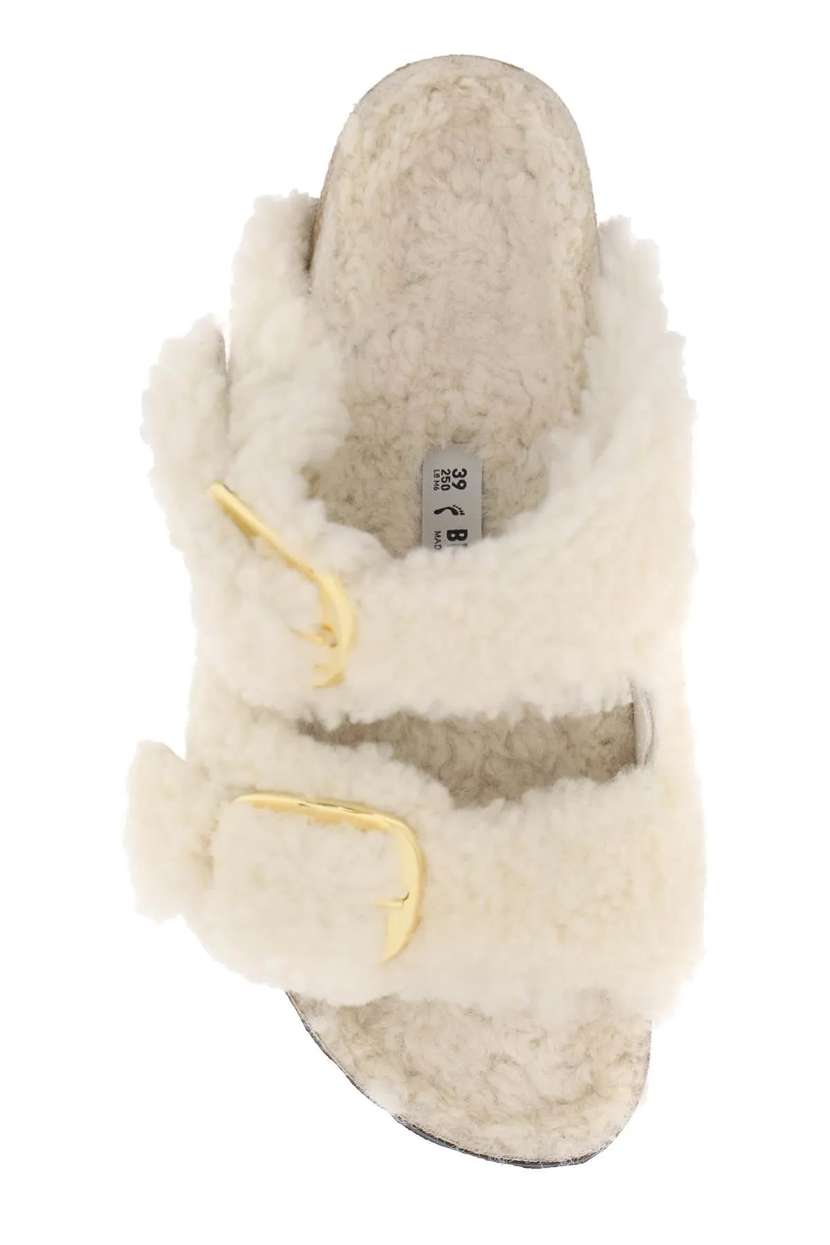 Birkenstock Arizona Big Buckle Pantoffeln In Teddy