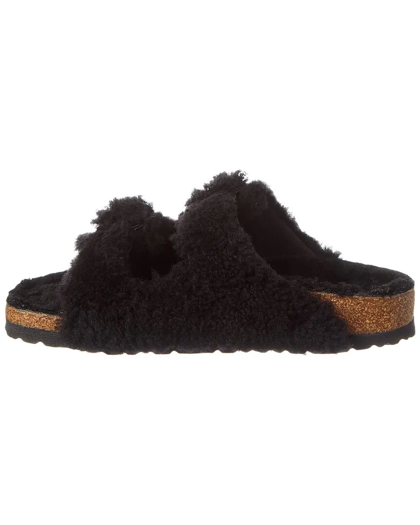 Birkenstock Arizona Big Buckle Schmales Shearling Sandal