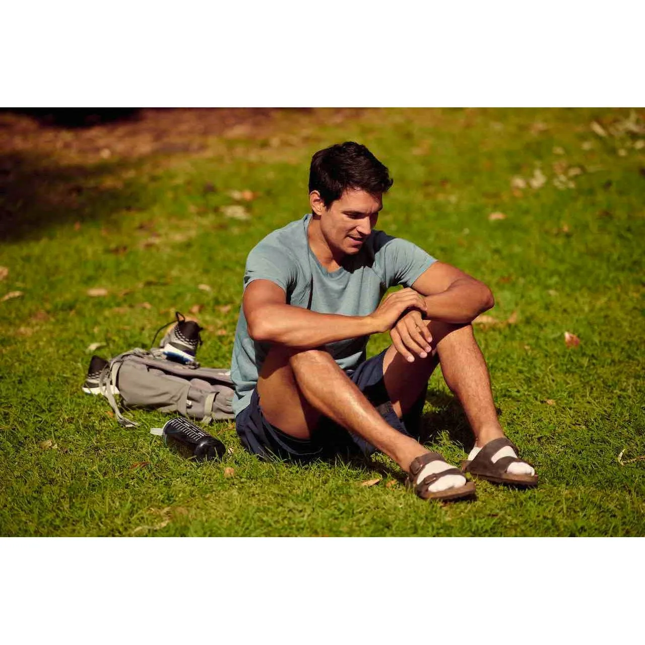 BIRKENSTOCK ARIZONA SOFT FOOTBED HABANA GEÖLTES LEDER UNISEX
