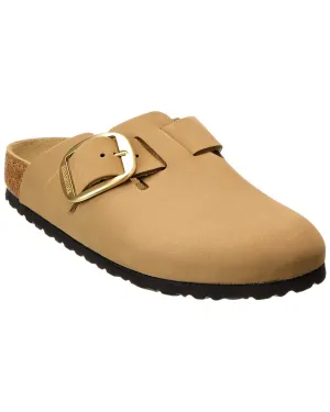 Birkenstock Boston Große Schnalle Schmaler Leder Clog
