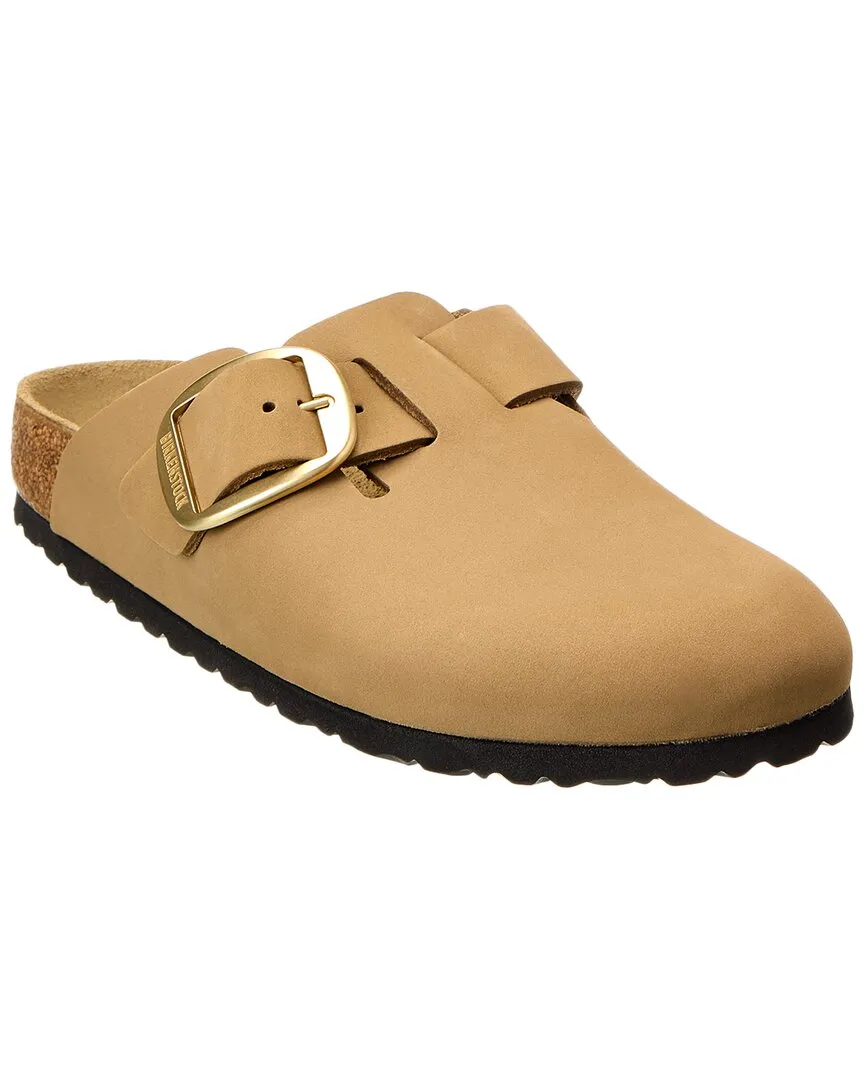 Birkenstock Boston Große Schnalle Schmaler Leder Clog