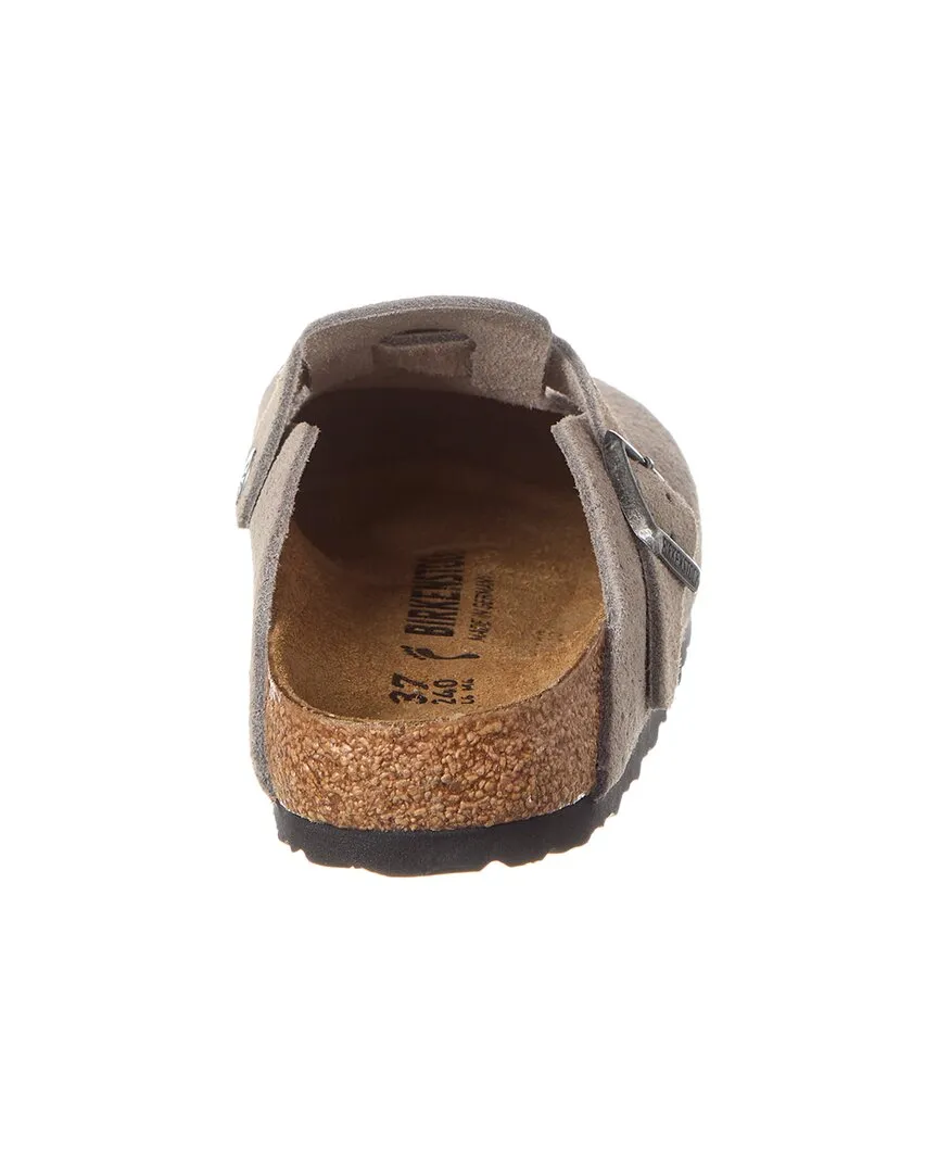 Birkenstock Boston BS Schmaler Wildleder Clog