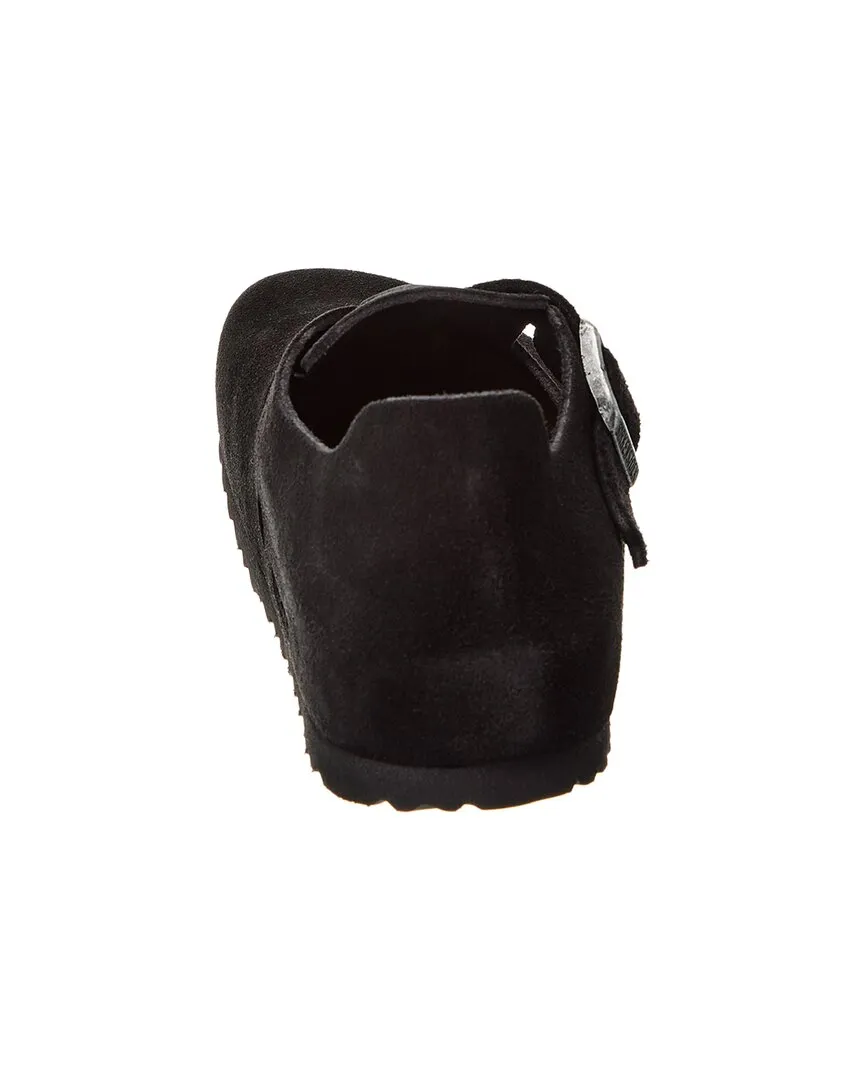 Birkenstock London BS Schmal geschnittener Wildleder-Clog