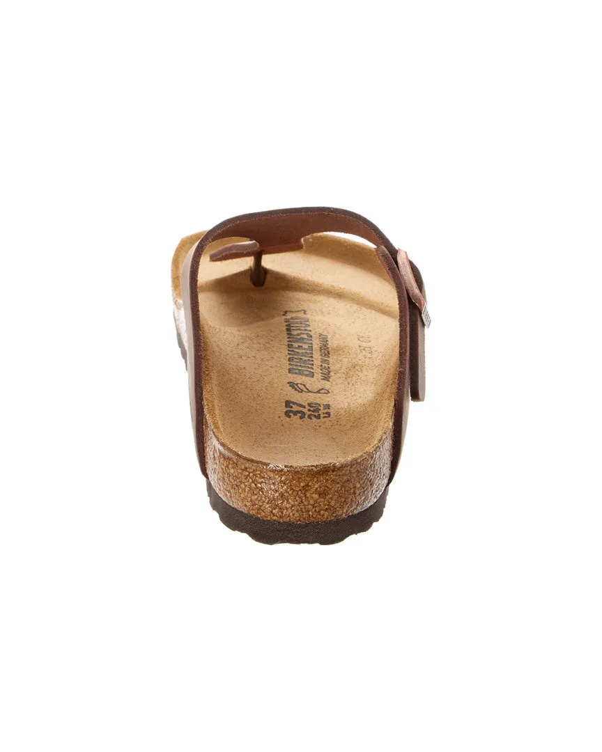 Birkenstock Damen Gizeh Sandale aus geöltem Leder
