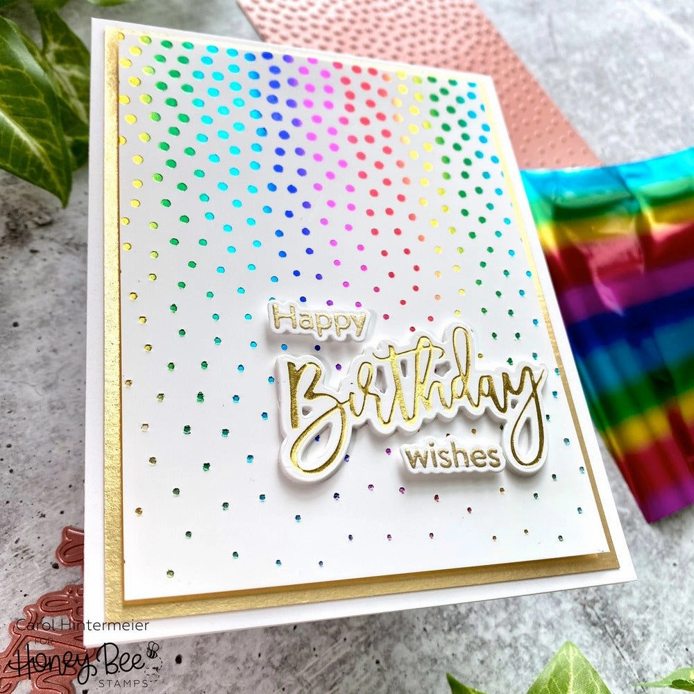finest Birthday Wishes - 4X6 Stamp Set