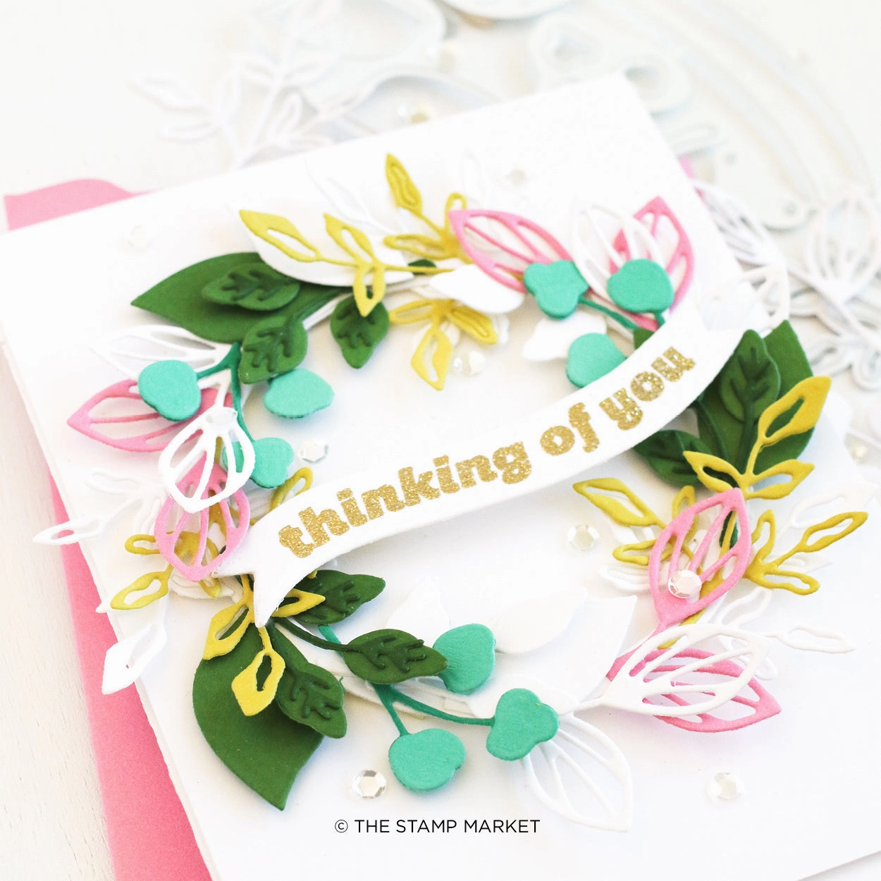 Bitty Banners Stamp wooden