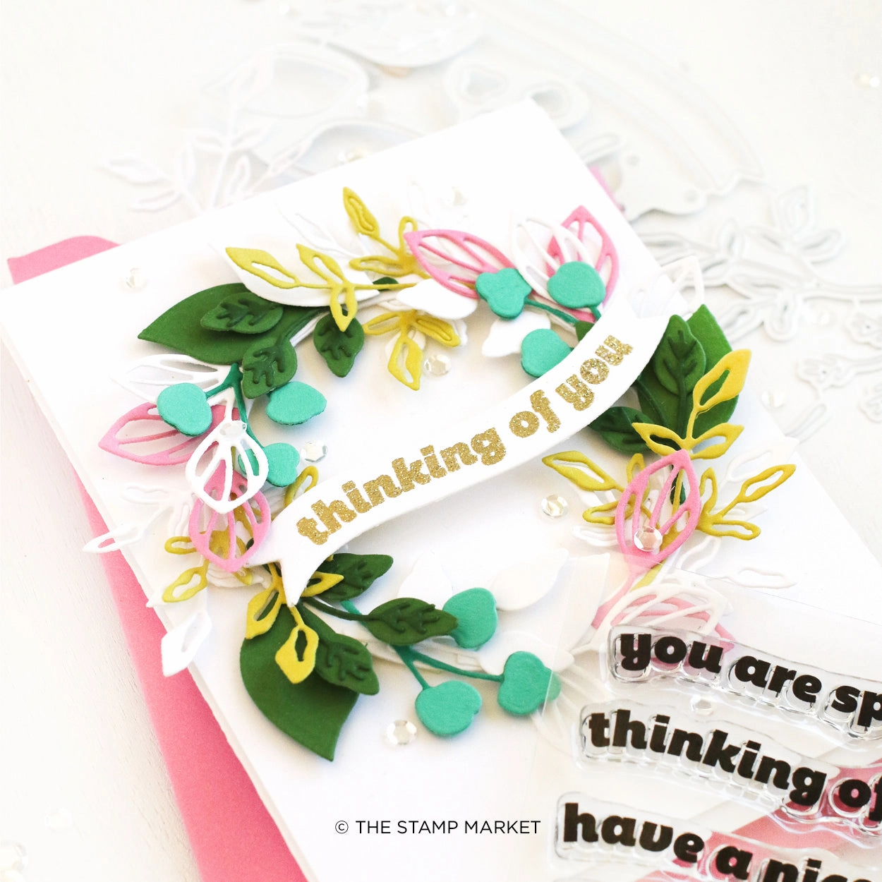 quickdry Bitty Banners Stamp