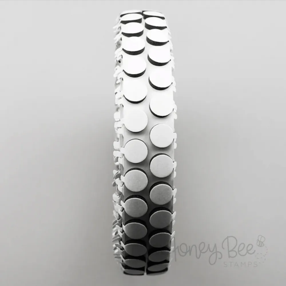 Black Foam Dots With Tab - 3/4" X 1/16" - 250 Pk finest bamboo