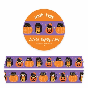 multipurpose Black Cats Washi Tape