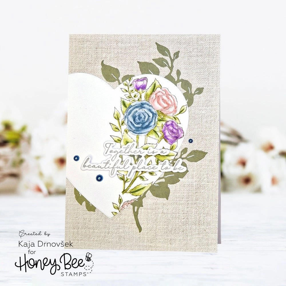wide Blooming View - 6X8 Stamp Set
