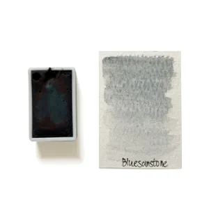 washable Blue Sandstone (Mineral) - Artist Grade Handmade Honey Based Watercolor Paint Full Pan 3.2Ml
