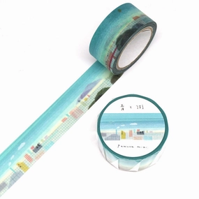 Blue & City Washi Tape Tamura Miko top lasting