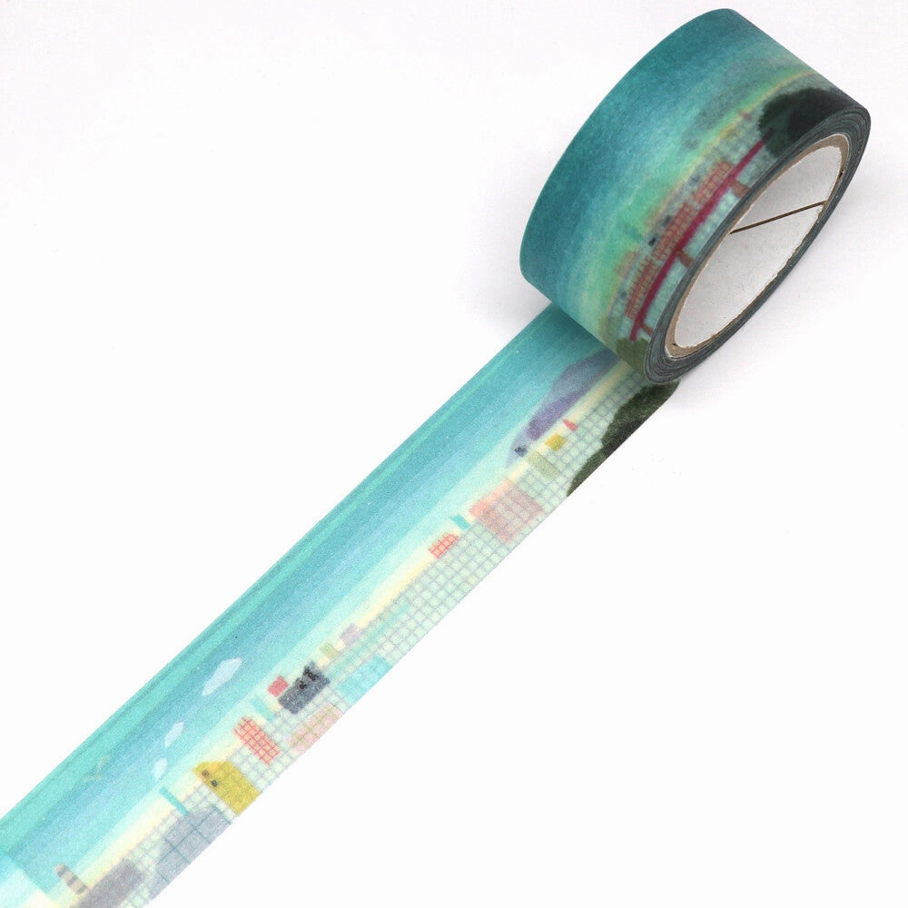 Blue & City Washi Tape Tamura Miko handy