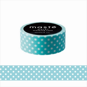 vegan foldable Blue Dot Washi Tape Mast