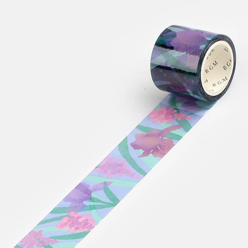 refillable Blue Flag Pet Clear Tape Bgm