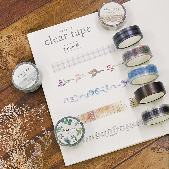 Blue Ribbon Clear Pet Tape Mind Wave organic