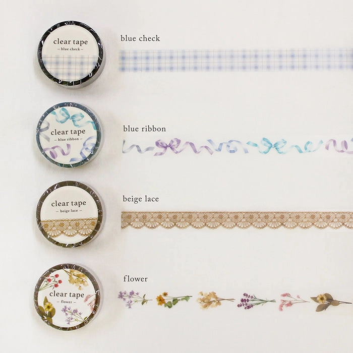 Blue Ribbon Clear Pet Tape Mind Wave slim essential