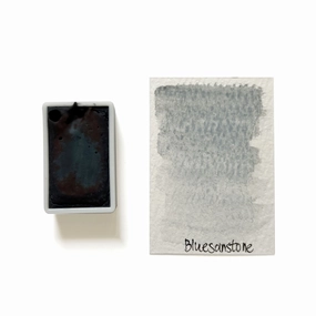 Blue Sandstone (Mineral) - Artist Grade Handmade Honey Based Watercolor Paint Full Pan 3.2Ml basic