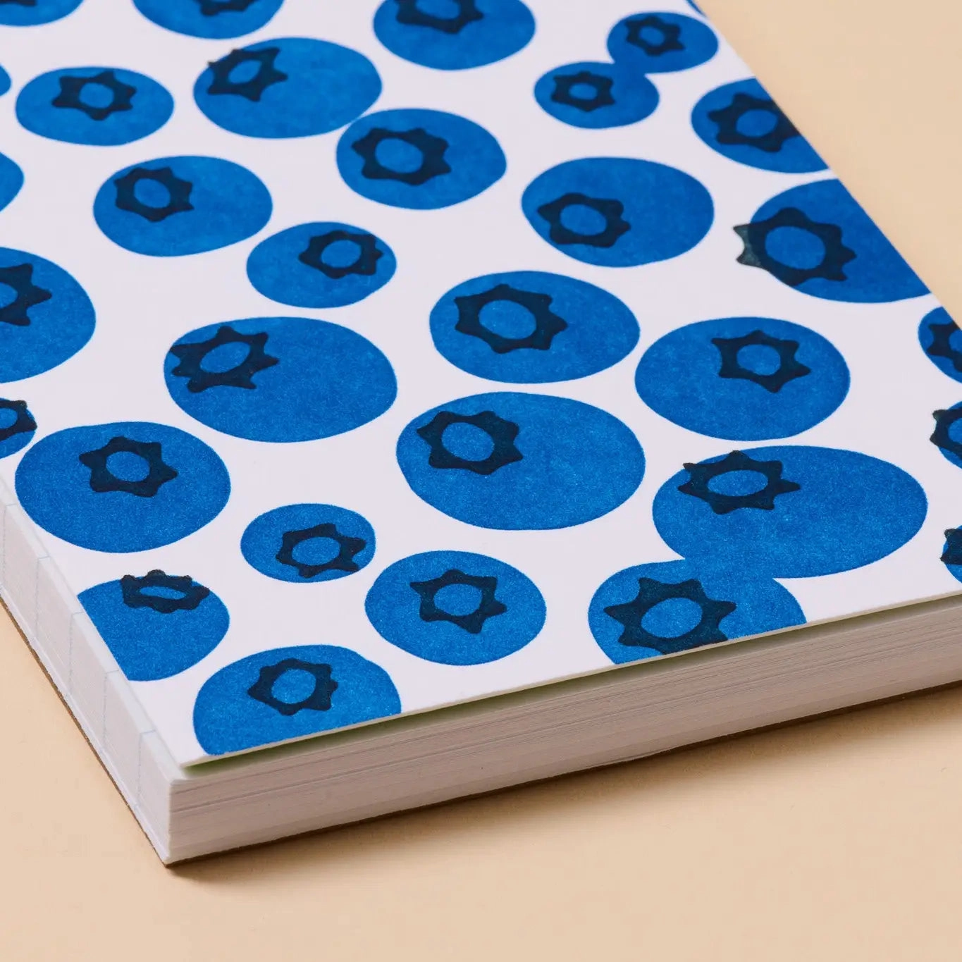 bronze thin Blueberries Reporter'S Spiral Bound Letterpress Notebook
