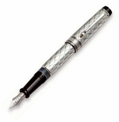 Aurora Optima Riflessi All Sterling Fountain Pen durable