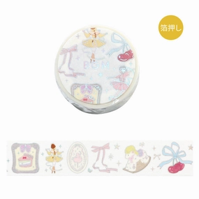 Ballerina Washi Tape steel