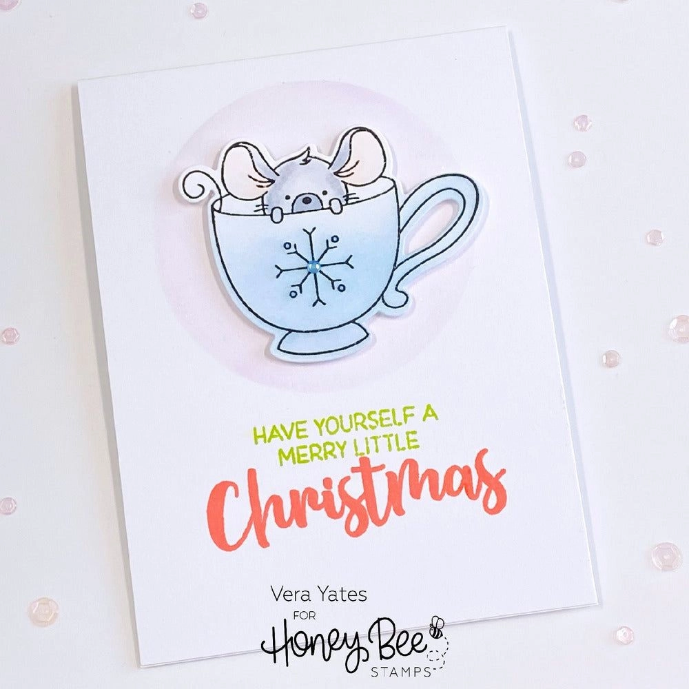 Bitty Buzzwords: Holidays - 6X6 Stamp Set small
