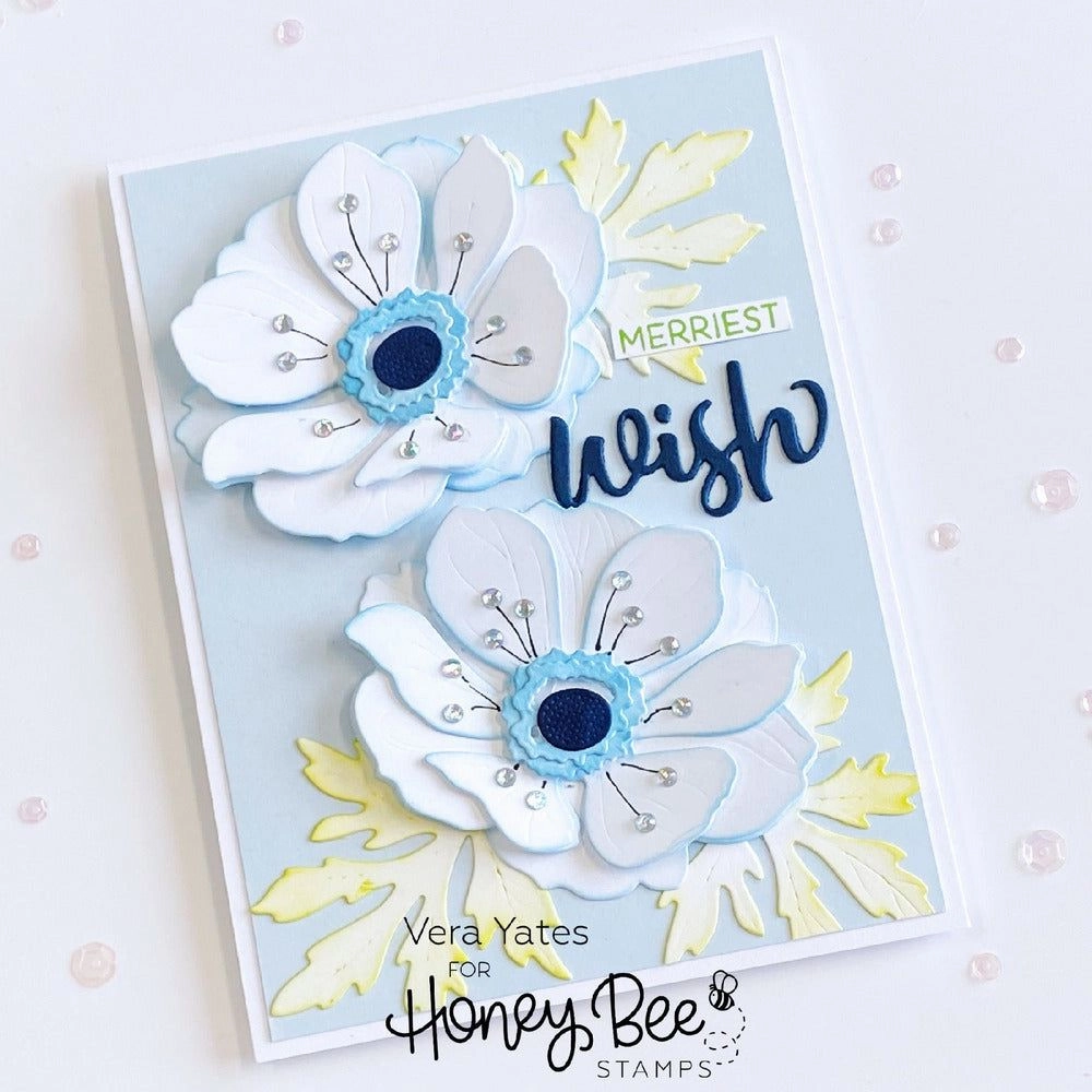 Bitty Buzzwords: Holidays - 6X6 Stamp Set sleek round