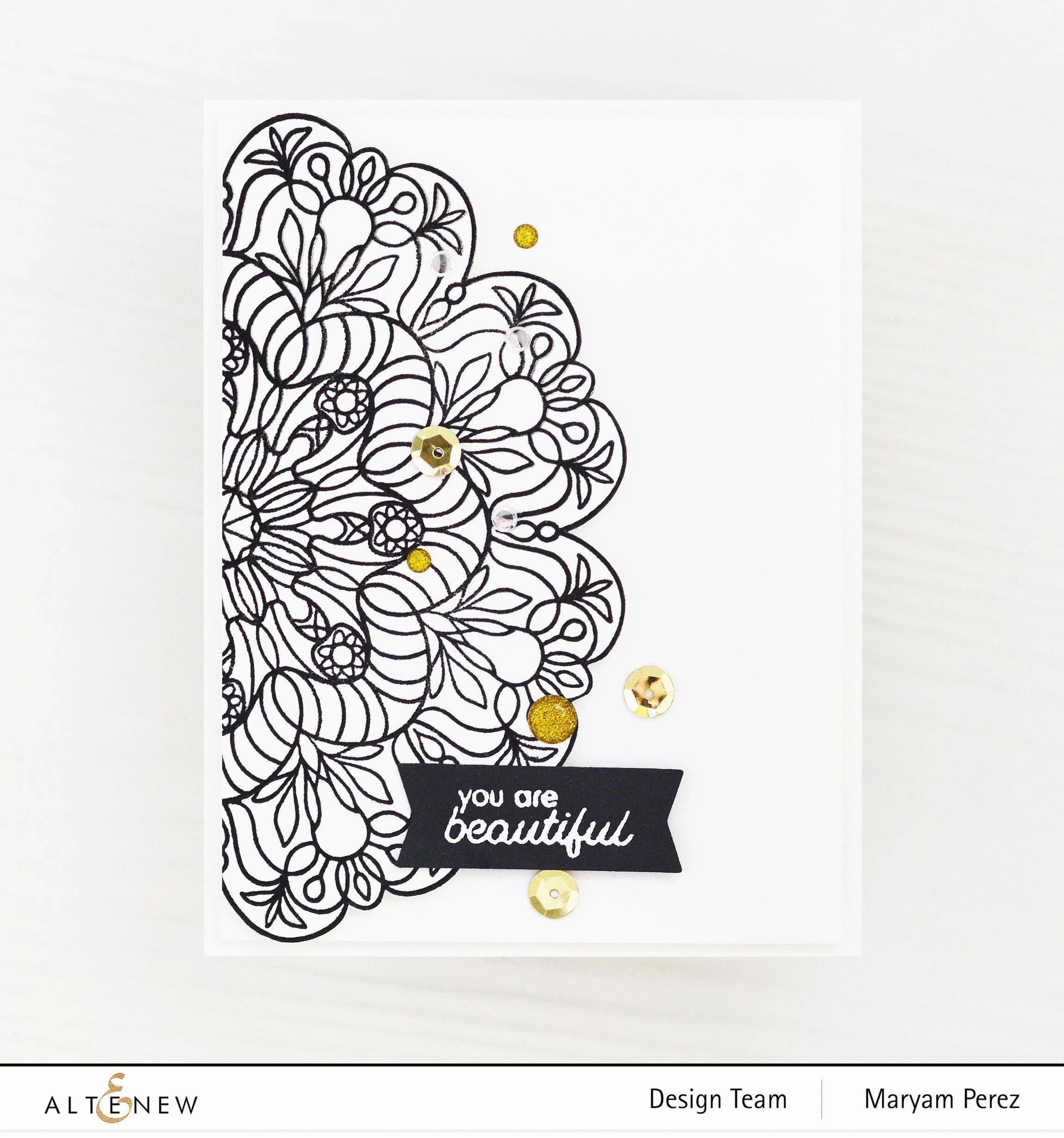 Blooming Mandalas Die Set alloy
