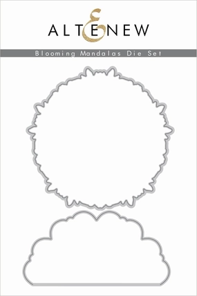 Blooming Mandalas Die Set leather classic