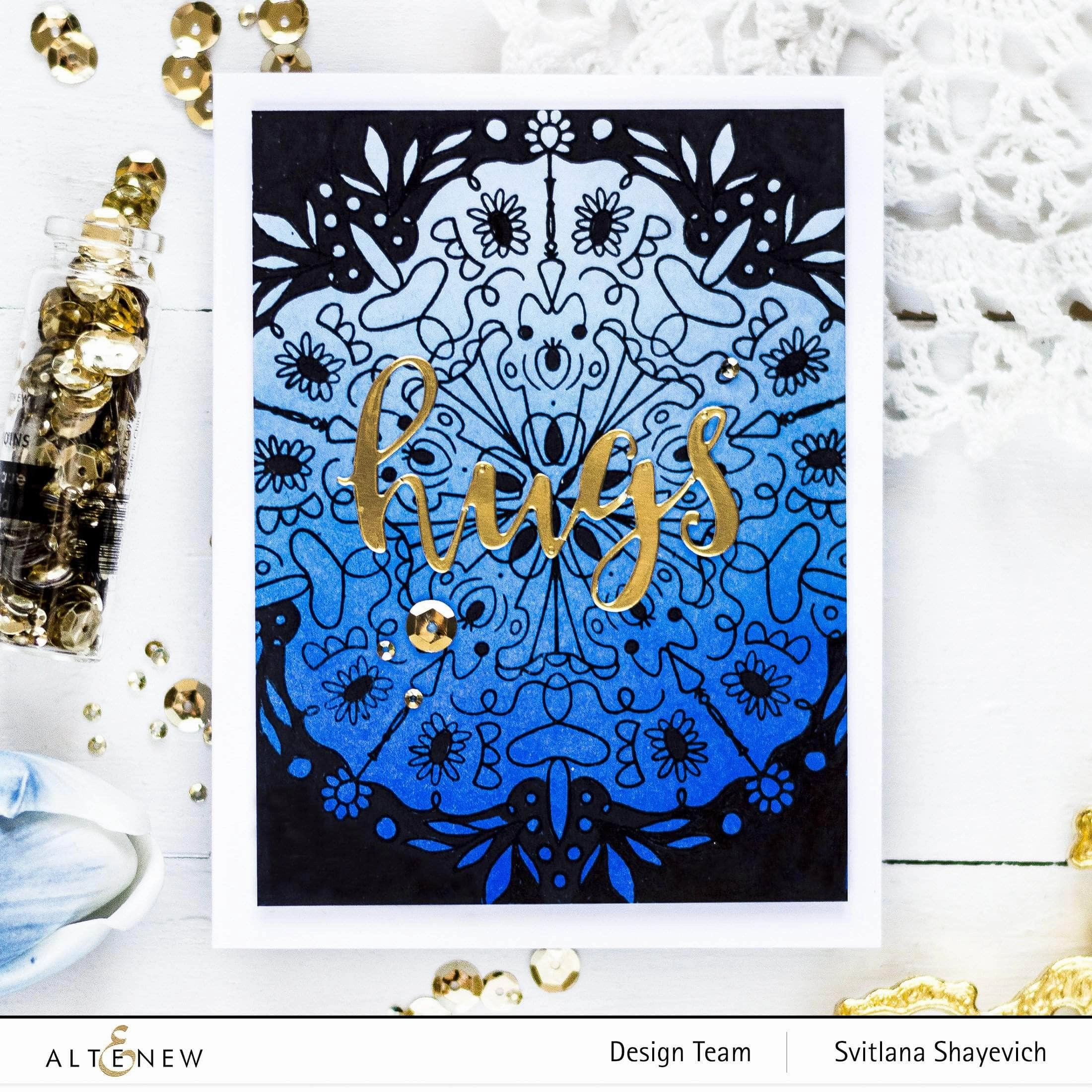 Blooming Mandalas Die Set eco wooden