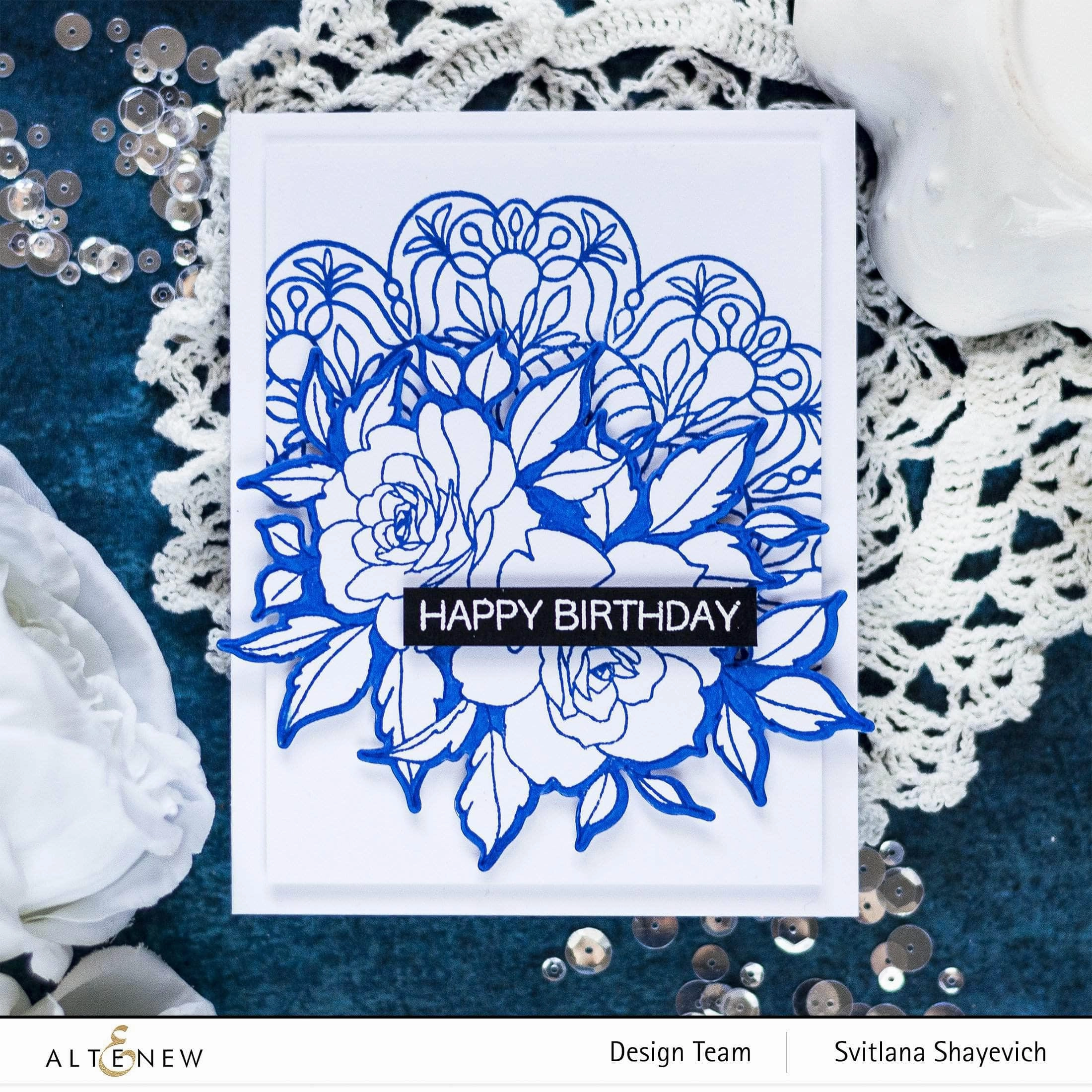 durable Blooming Mandalas Die Set