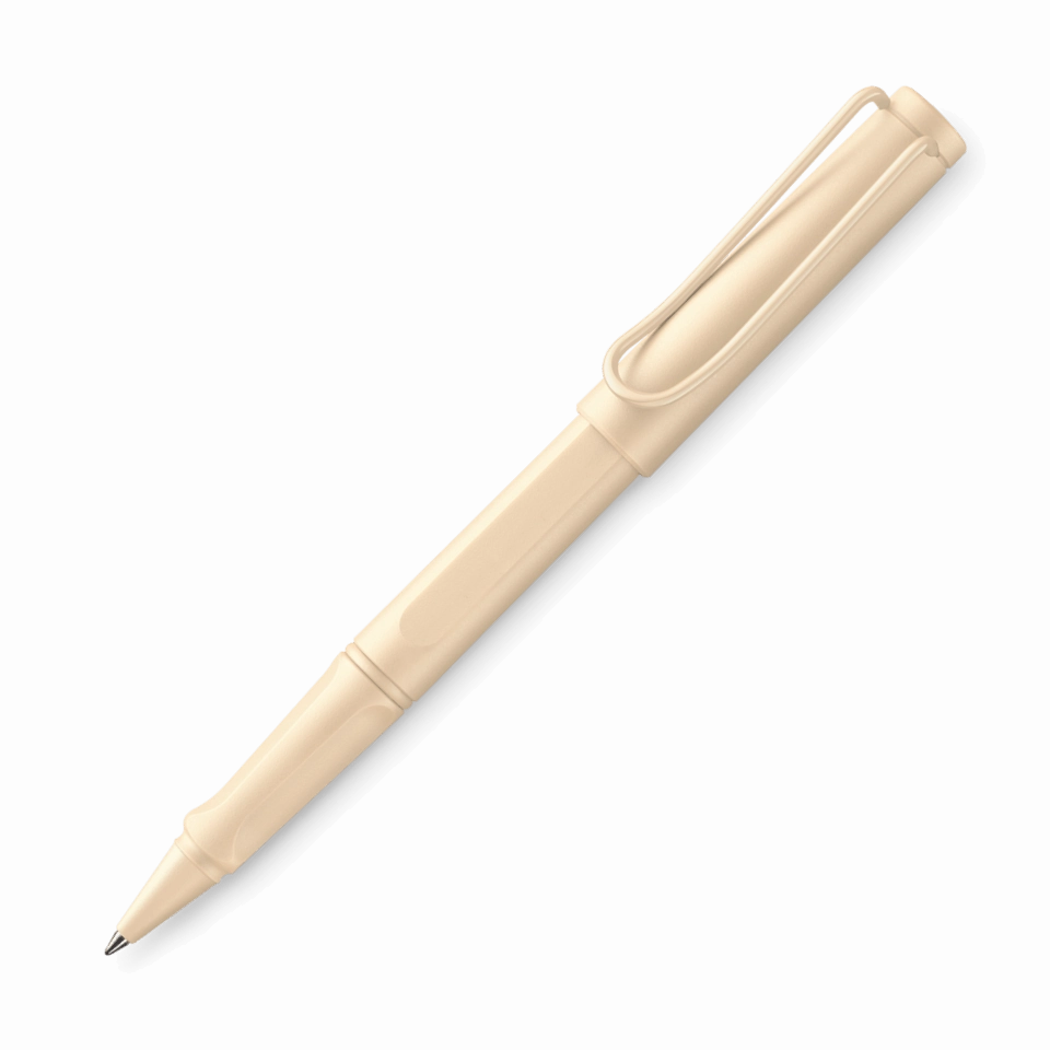 matte antislip Lamy Safari Cream Rollerball Pen