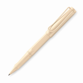 matte antislip Lamy Safari Cream Rollerball Pen