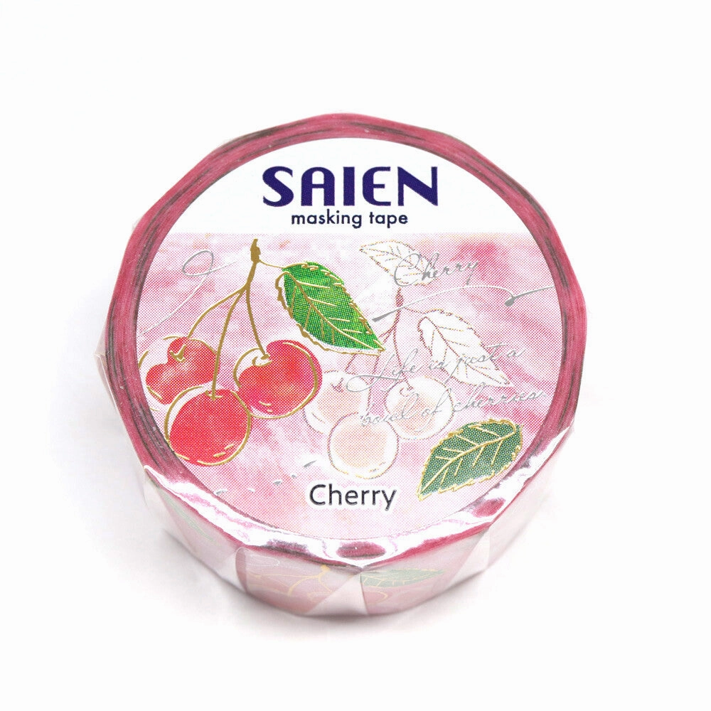 Life Is Just A Bowl Of Cherries Washi Tape foldable pack