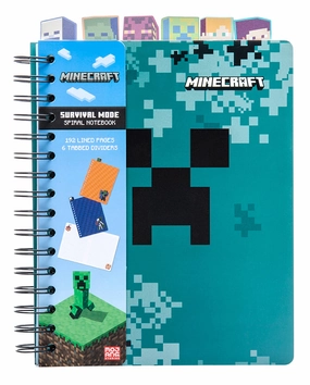 Minecraft: Survival Mode Spiral Notebook giant handy