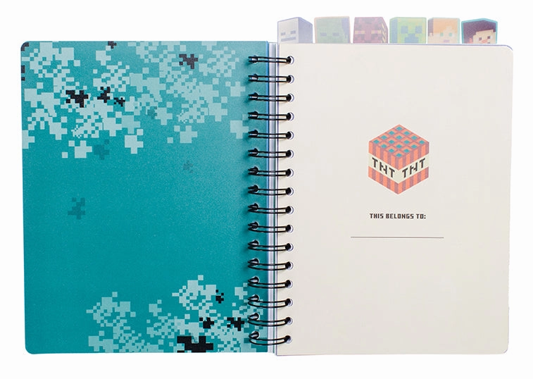 Minecraft: Survival Mode Spiral Notebook earthy