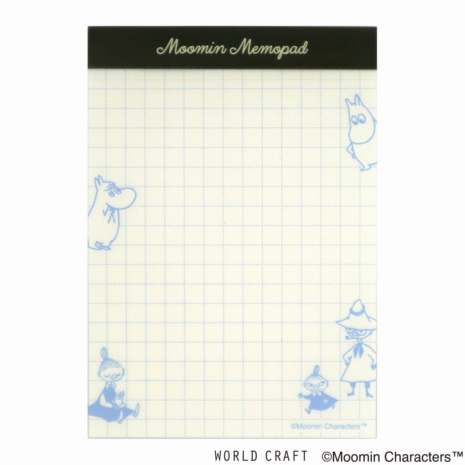 limited Moomin Memo Pad A7 Wood Green