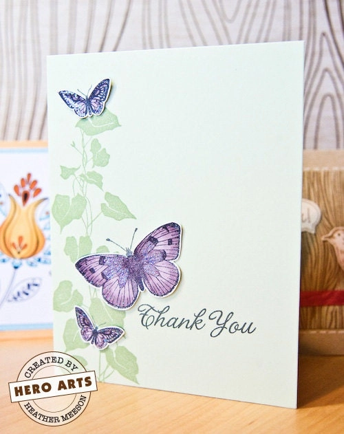 loose Papillons Stamp Set