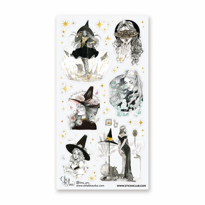 The Witching Hour Sticker Sheet bulk essential