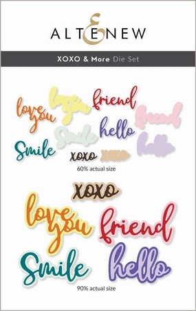 quality Xoxo & More Die Set