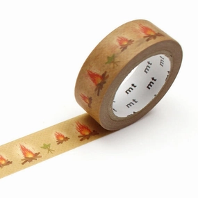 Bonfire Mt Washi Tape new bamboo