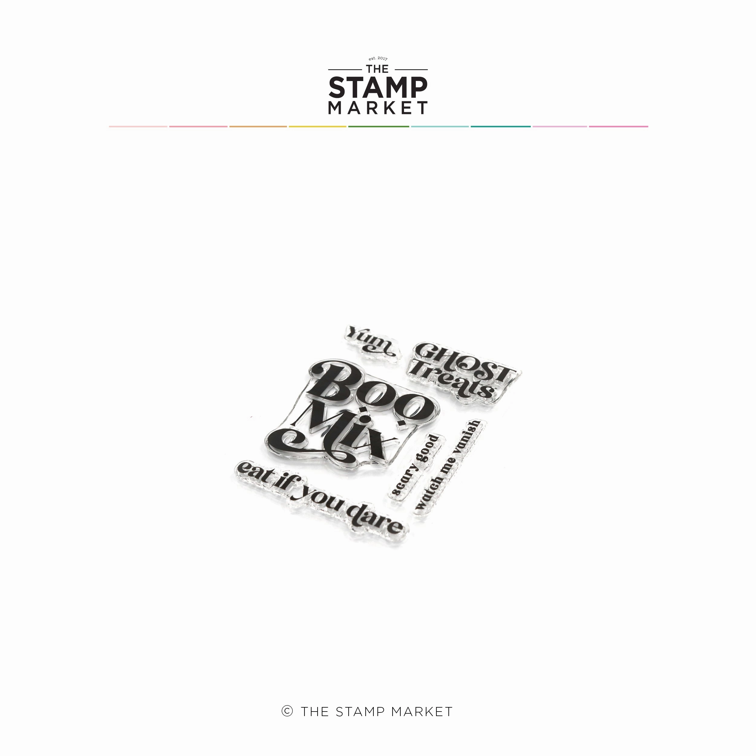locking sturdy Boo Mix Stamp