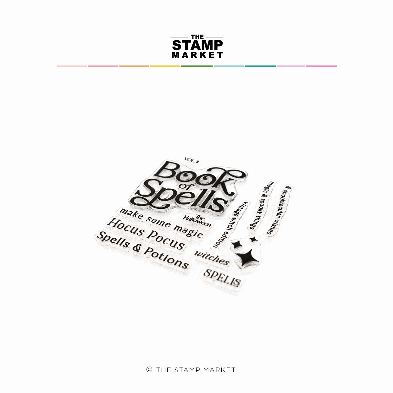 premium Book Of Spells Stamp