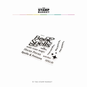 premium Book Of Spells Stamp