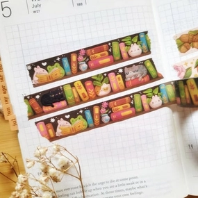 latest Books And Cleverness Washi Tape