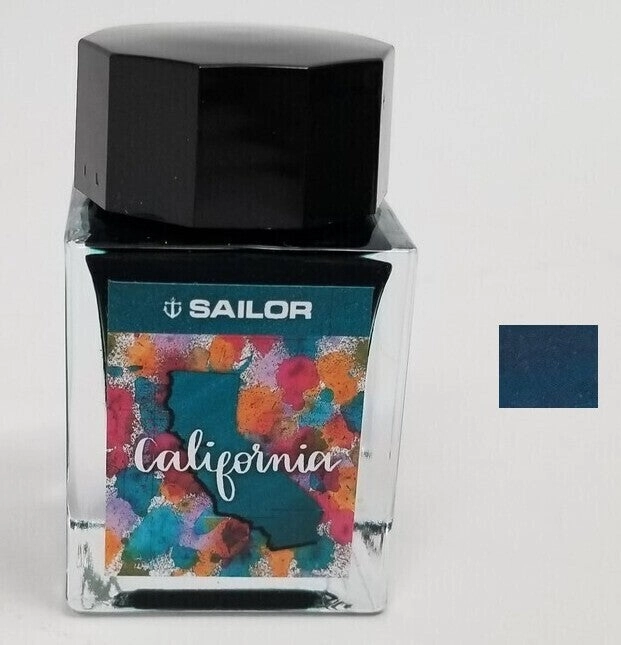 expandable Bottled Ink Sailor U.S. States - California