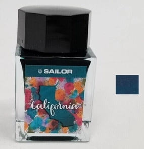 expandable Bottled Ink Sailor U.S. States - California