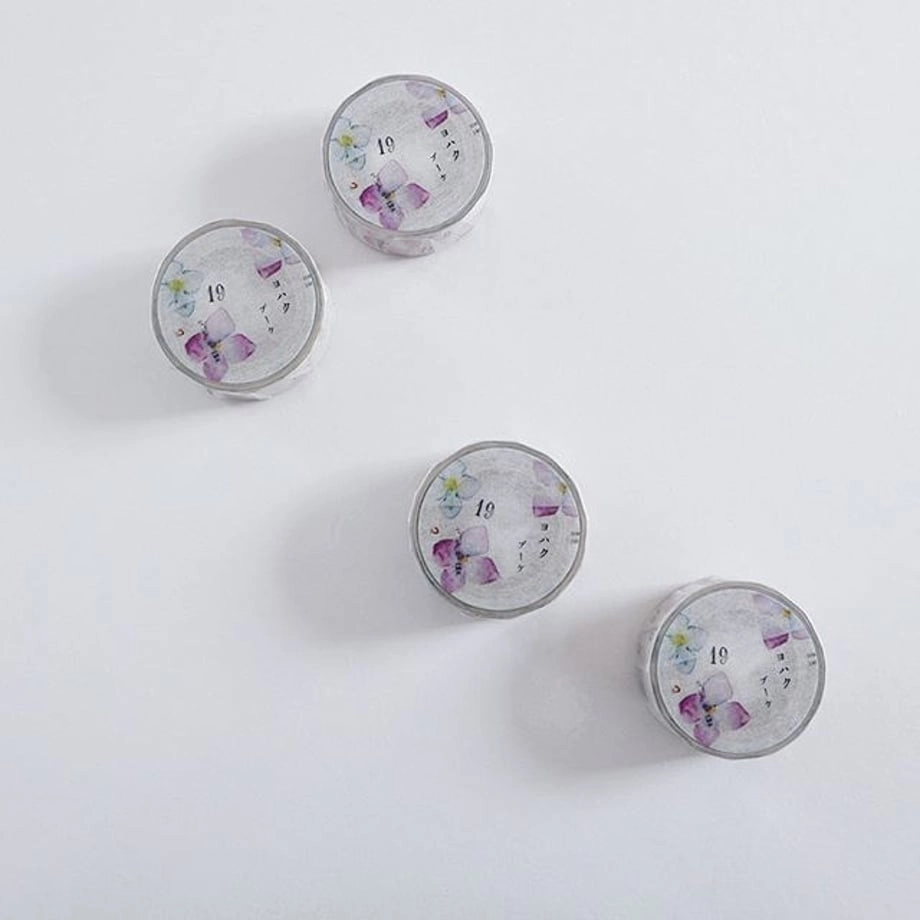 loose slim Bouquet Washi Tape